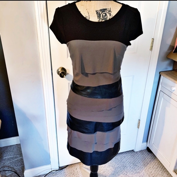 Joseph Ribkoff Dresses & Skirts - Joseph Ribkoff Draped Sheat Dress Size 2